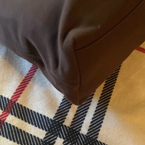 Authentic Salvatore Ferragamo brown tote with logo tie loops - Picture 6 of 9